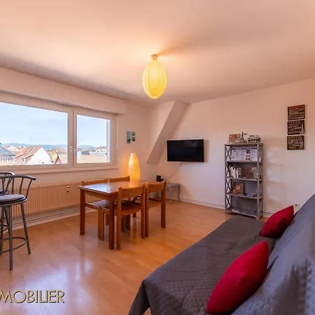 Appartement L'Orient - Parking Colmar Buitenkant foto